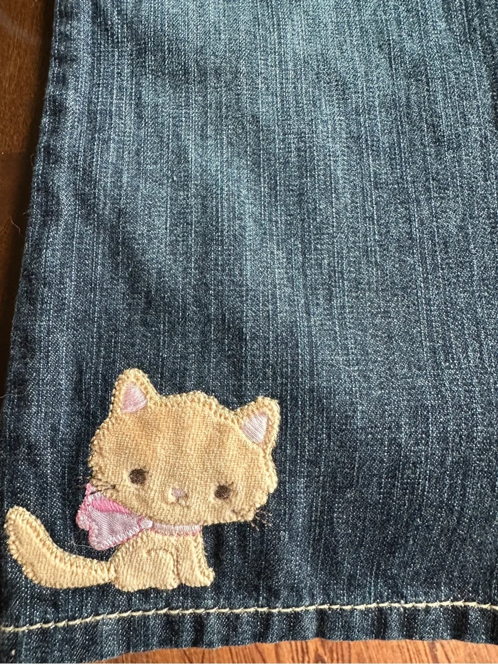 NWT Gymboree Kitty Glamour Outfit‎ Set, Sz 3T, Jeans Sweater Shirts